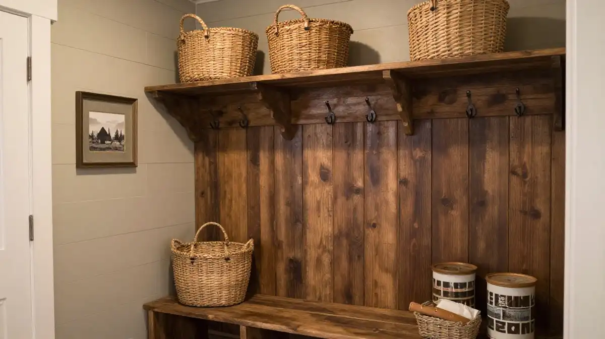  Farmhouse Mudroom Entryway Ideas Full of Charm