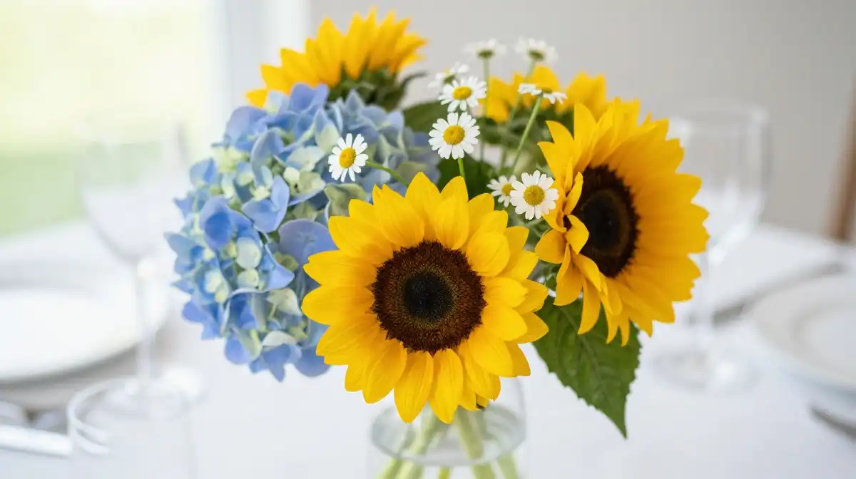  Fresh Floral Centerpieces for Summer Dining Tables