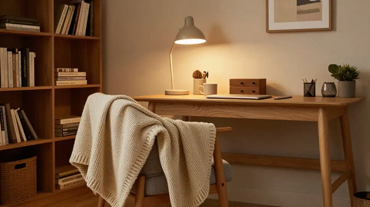 How to Make a Home Office Feel Warm and Inviting