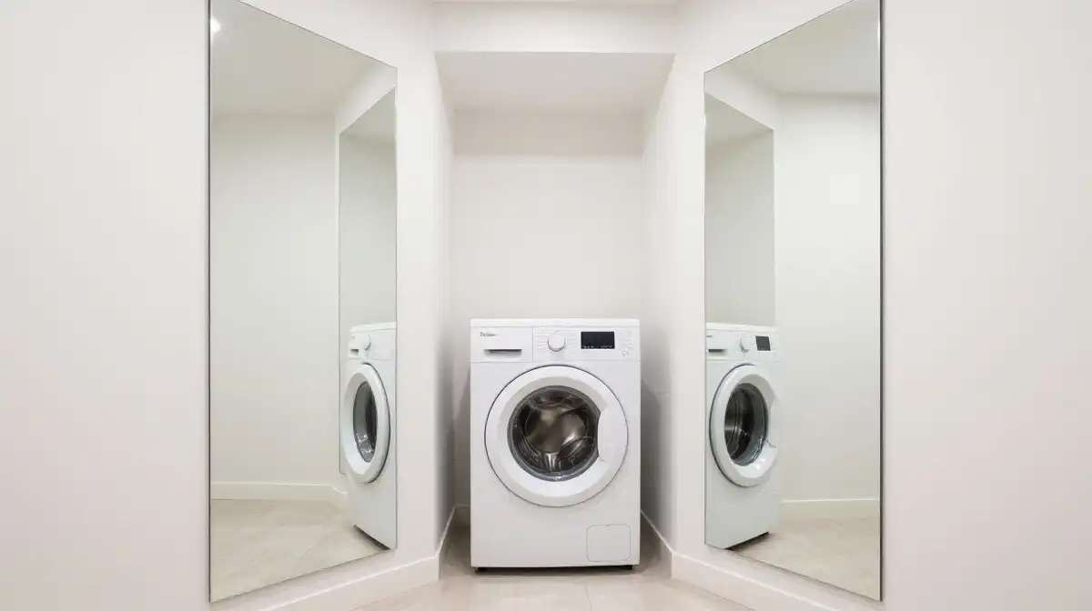 How to Make a Small Laundry Room Look Bigger