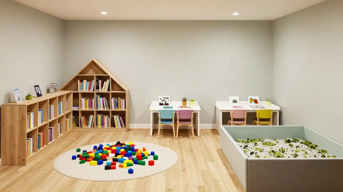  Interactive Learning Zones for a Smarter Playroom