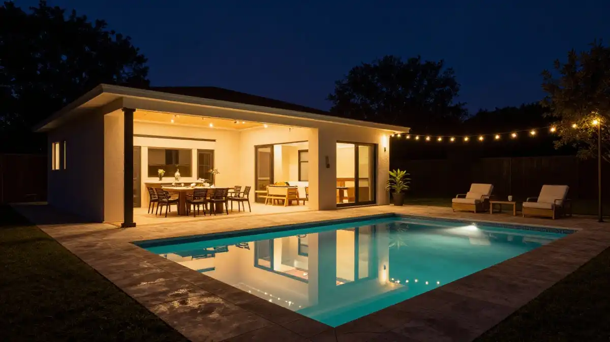 Lighting Ideas to Enhance Your Pool House Ambience