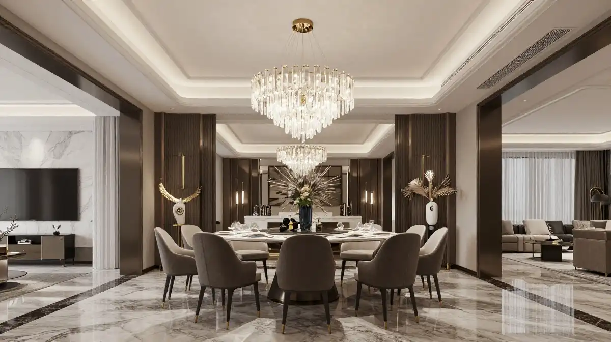 Luxury Modern Dining Room Inspiration for Large Spaces