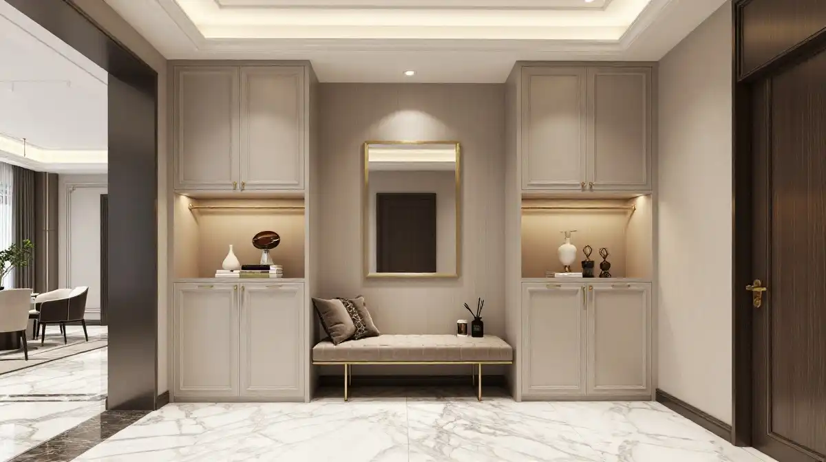Luxury Mudroom Entryway Ideas with Elegant Details