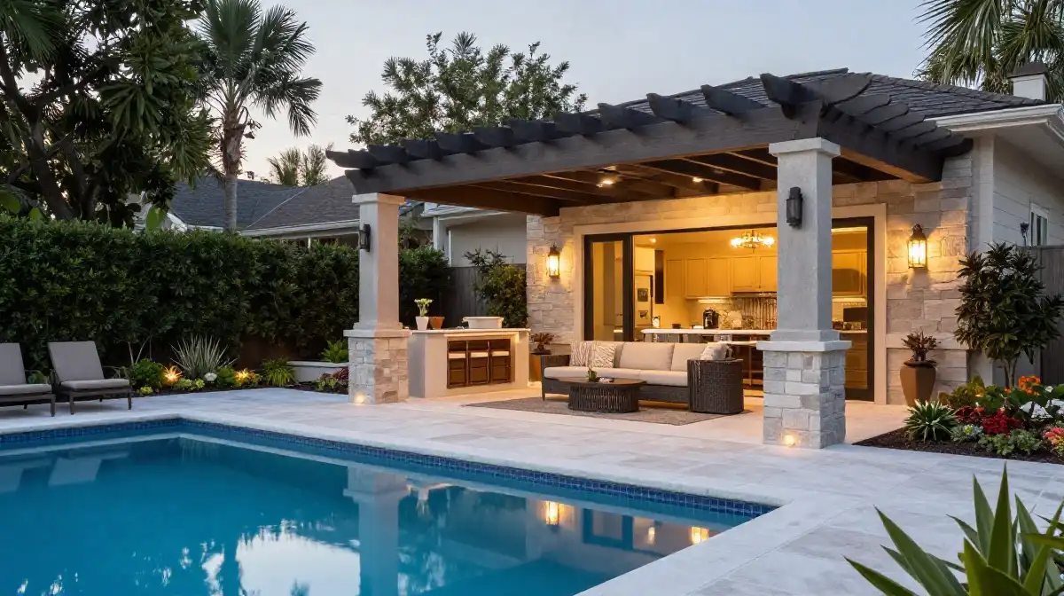 Luxury Pergola Ideas for a High-End Outdoor Living Area