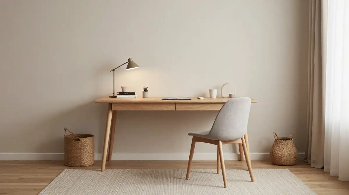 Minimalist Home Office Setups With Cozy Vibes