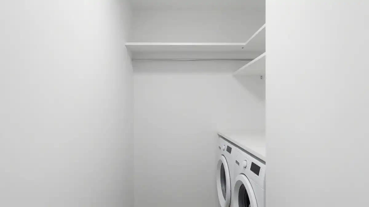Minimalist Laundry Room Decor for Small Spaces