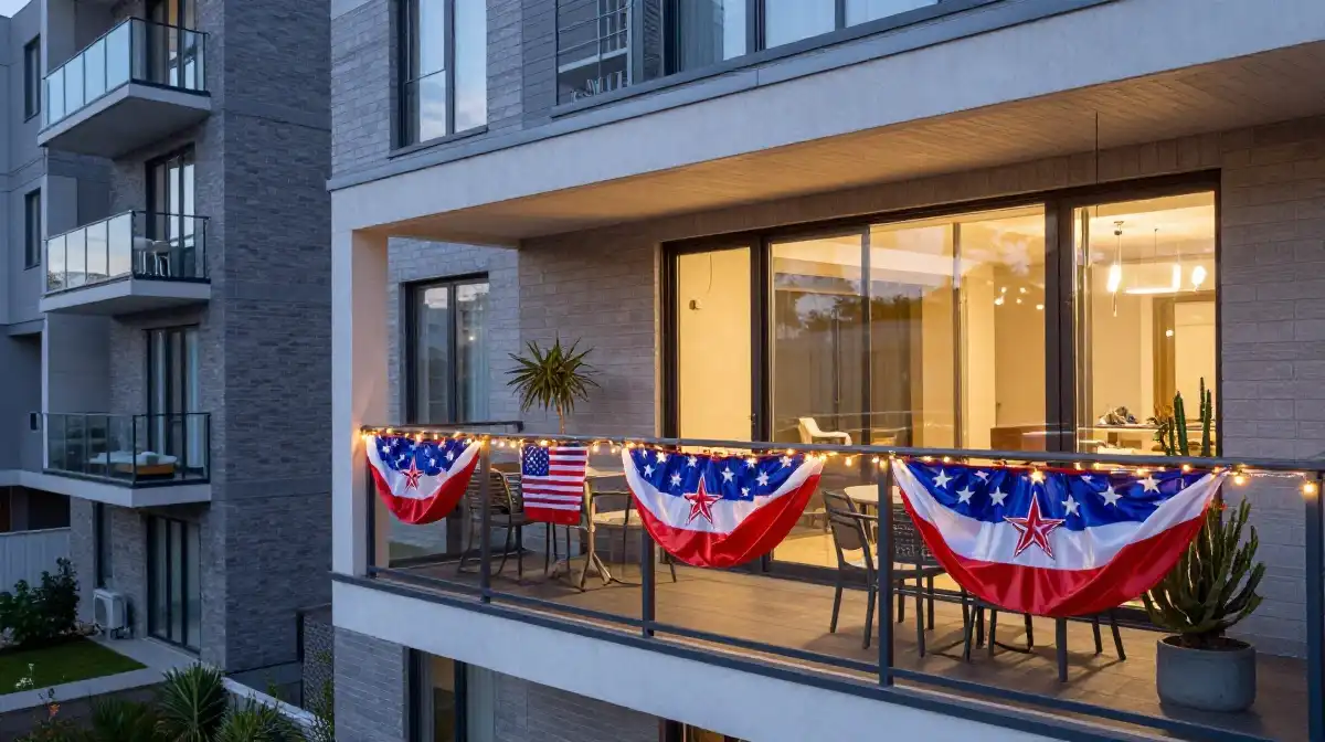 Modern 4th of July Decor Ideas for Apartments