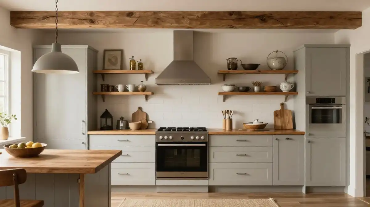 Modern Cottagecore Kitchen Ideas with Rustic Charm