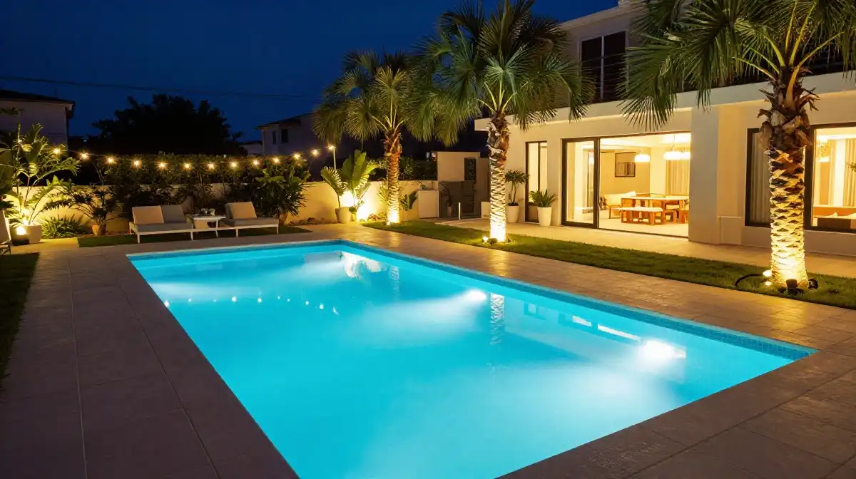 Outdoor Lighting Ideas to Transform Your Pool Area at Night