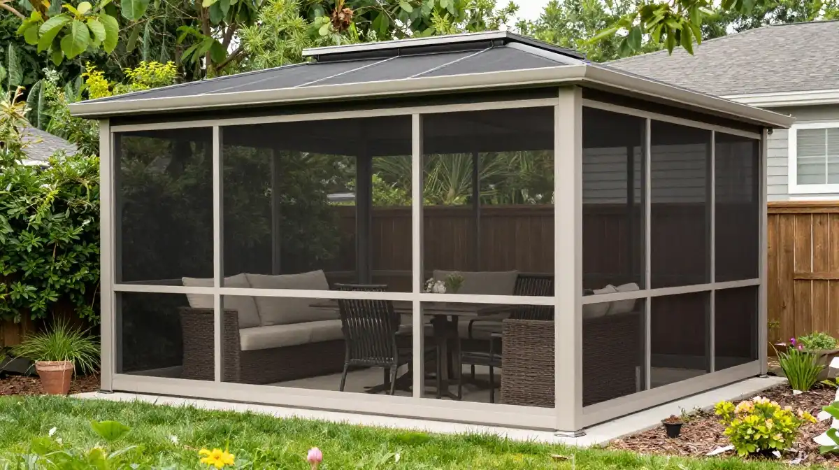 Screened Gazebo Ideas for Bug-Free Outdoor Living