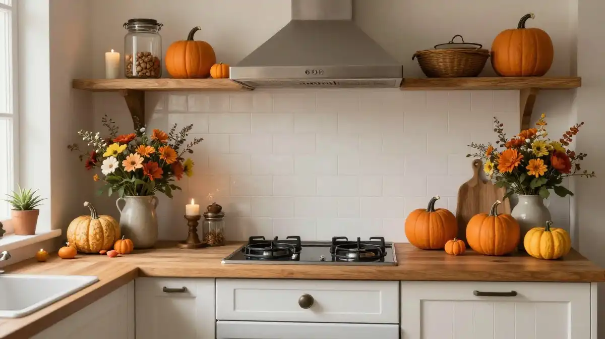 Seasonal Cottagecore Kitchen Styling Ideas
