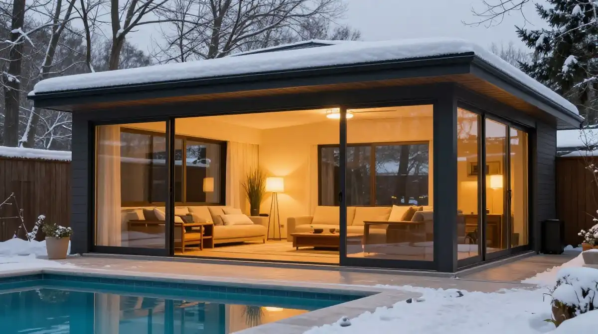 Seasonal Pool House Ideas for Year-Round Use