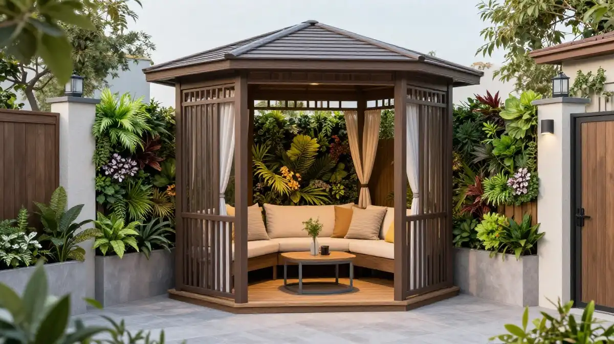 Small Backyard Gazebo Ideas That Save Space