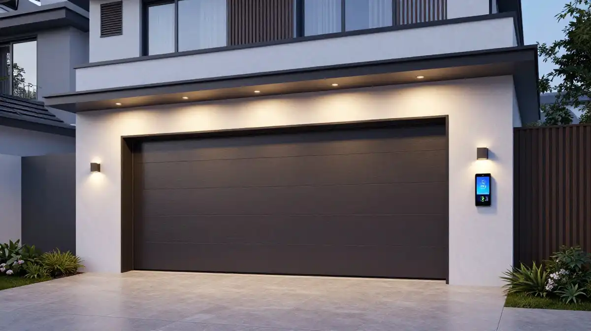 Smart Garage Door Designs with Modern Technology Features