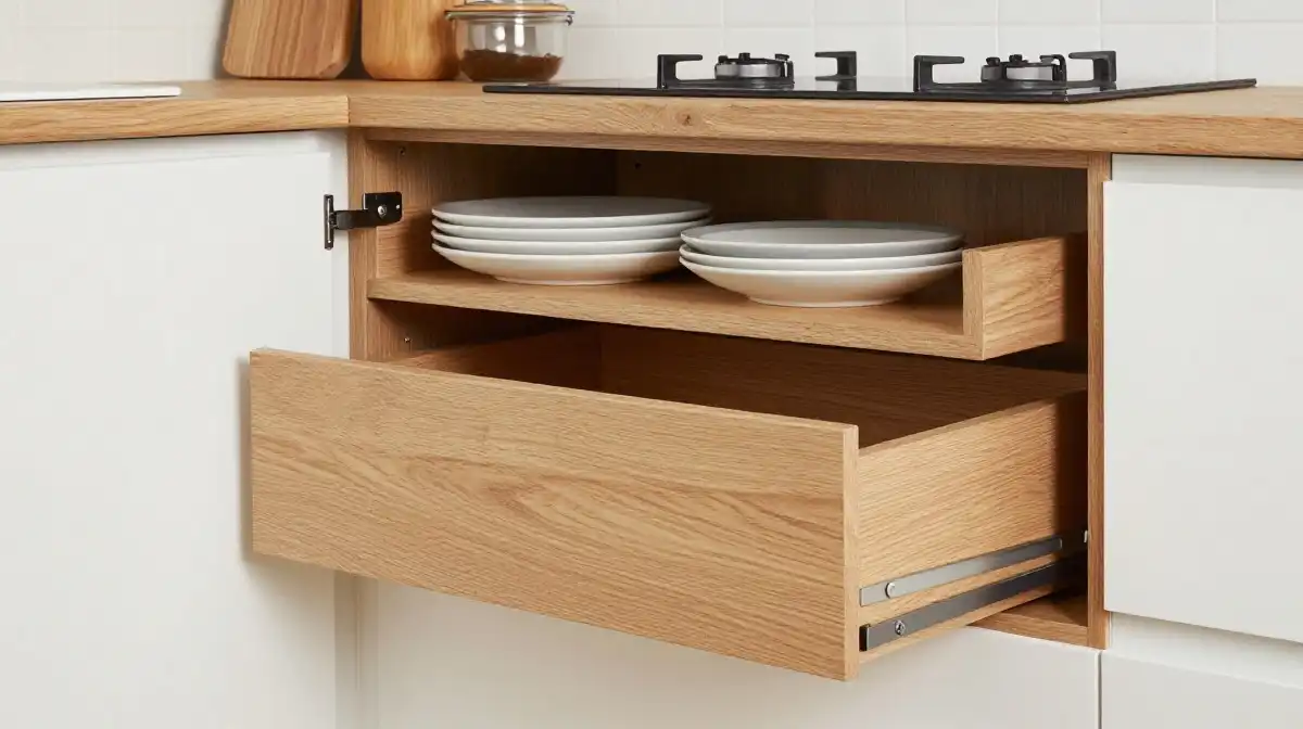 Smart Storage Solutions in Mid Century Modern Kitchens