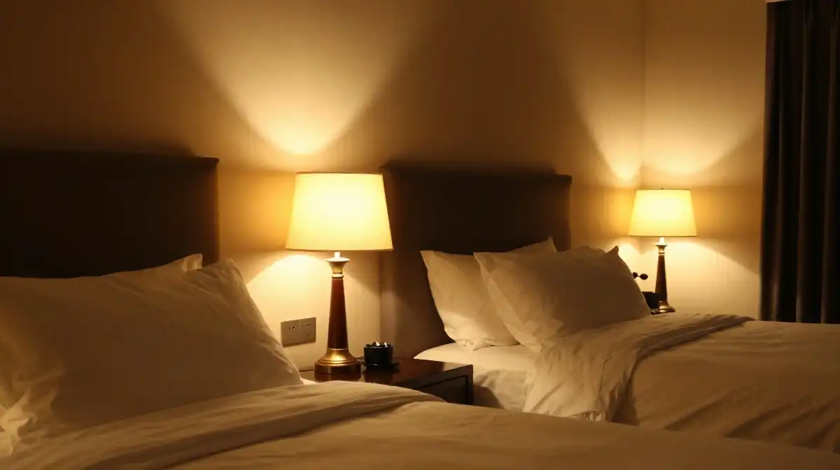 Use Warm Lighting to Make Your Bedroom Feel Serene