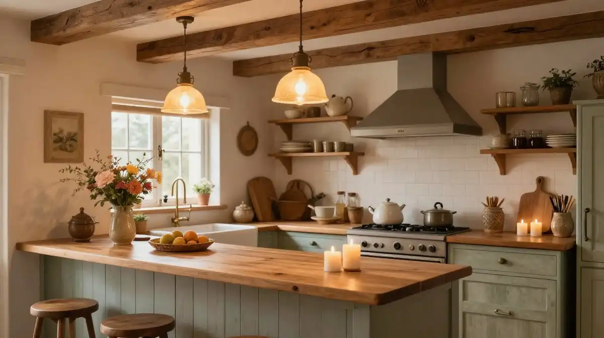 Why Cottagecore Kitchens Feel Warm and Inviting