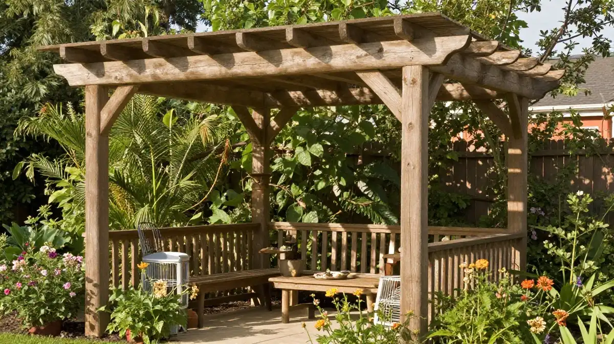 Wooden Pergola Ideas That Add Natural Backyard Charm