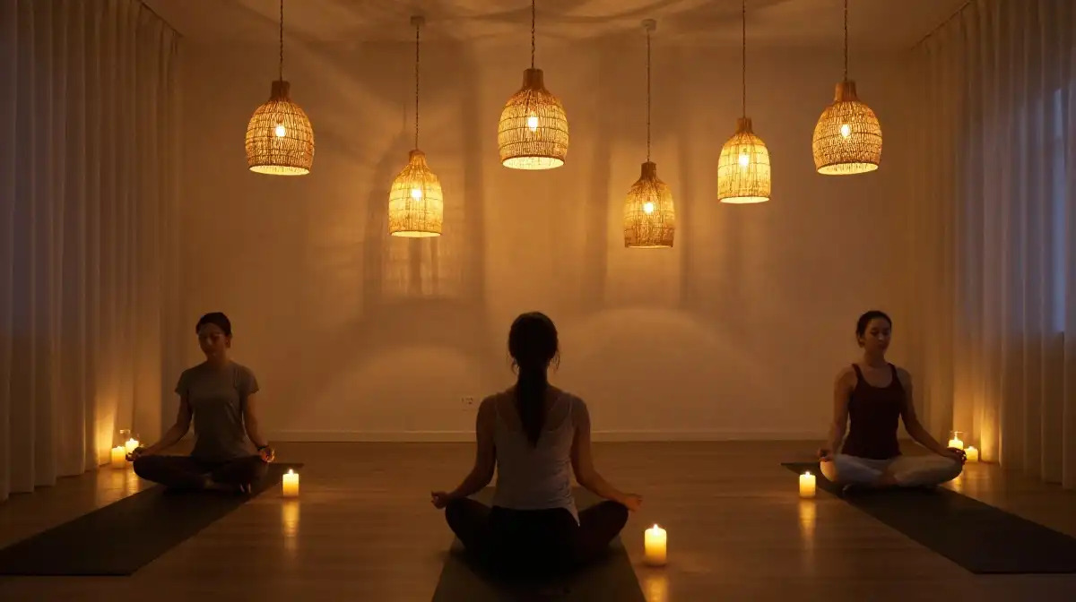 Yoga Room Lighting Ideas for a Soft and Peaceful Feel