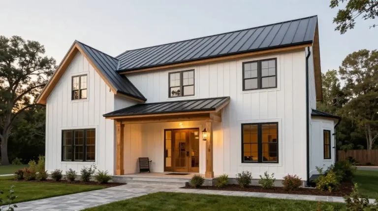 Fresh Modern Farmhouse Exteriors: 18 Stunning Ideas for a Timeless and Cozy Home