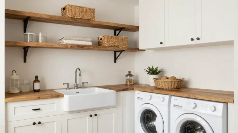 18 Farmhouse Laundry Room Ideas That Bring Comfort, Style, and Smart Storage
