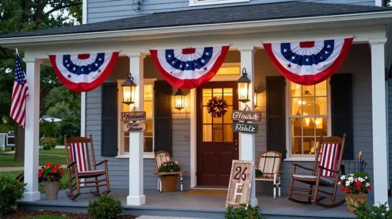 16 Stunning 4th July Decor Ideas Patriotic Porch Homeowners Will Love