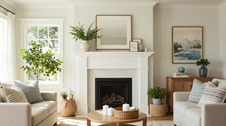 15 Summer Mantel Decorating Ideas to Brighten Your Living Room