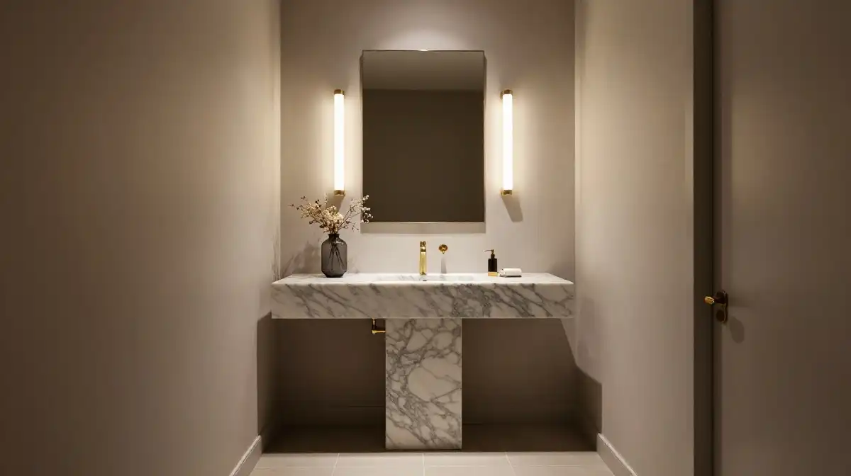 15 Tiny Powder Room Ideas That Make a Major Statement