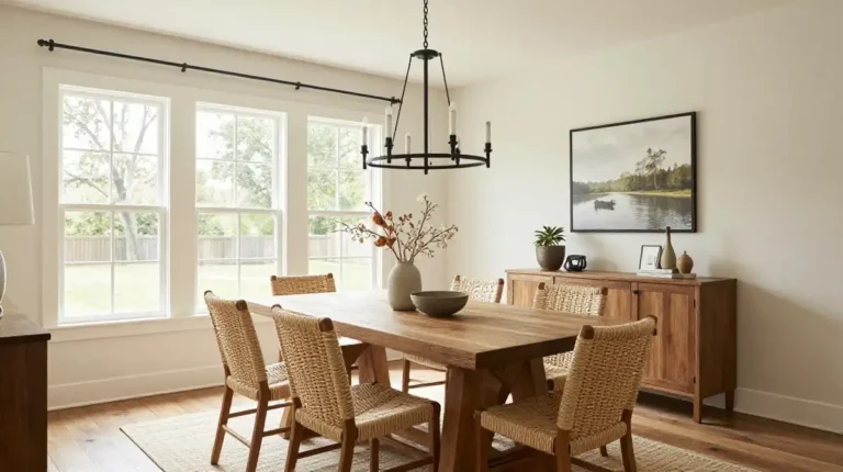 15 Modern Farmhouse Dining Room Ideas That Feel Cozy and Elegant