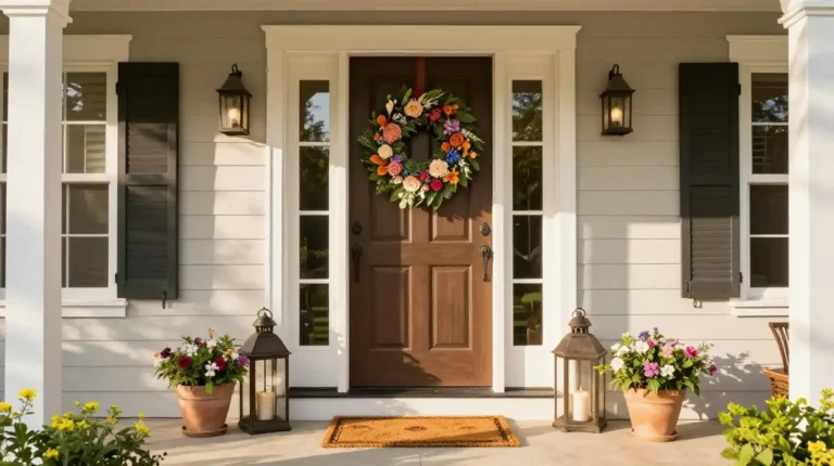 15 Summer Wreath Ideas for Front Door That Instantly Refresh Your Home