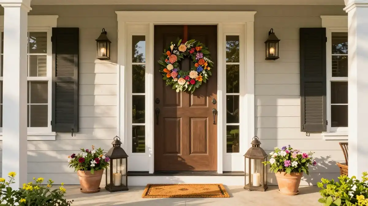 15 Summer Wreath Ideas for Front Door That Instantly Refresh Your Home