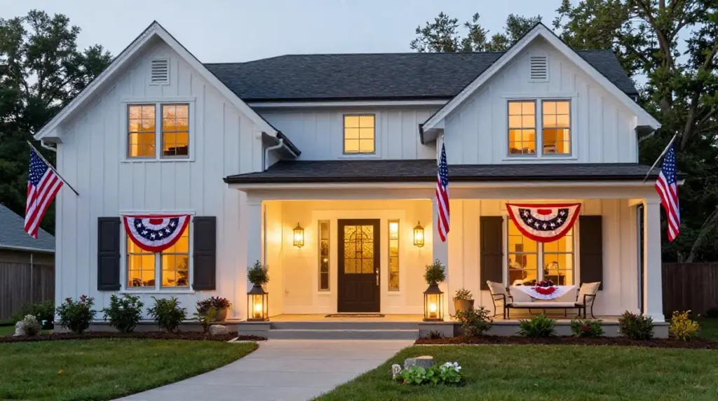 16 4th of July Decor Ideas: Stylish USA Homes Full of Patriotic Charm