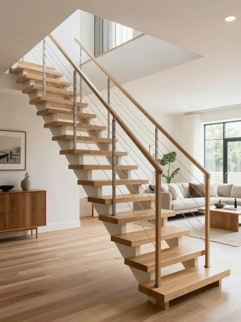  Open Staircase Design for a Spacious Feel