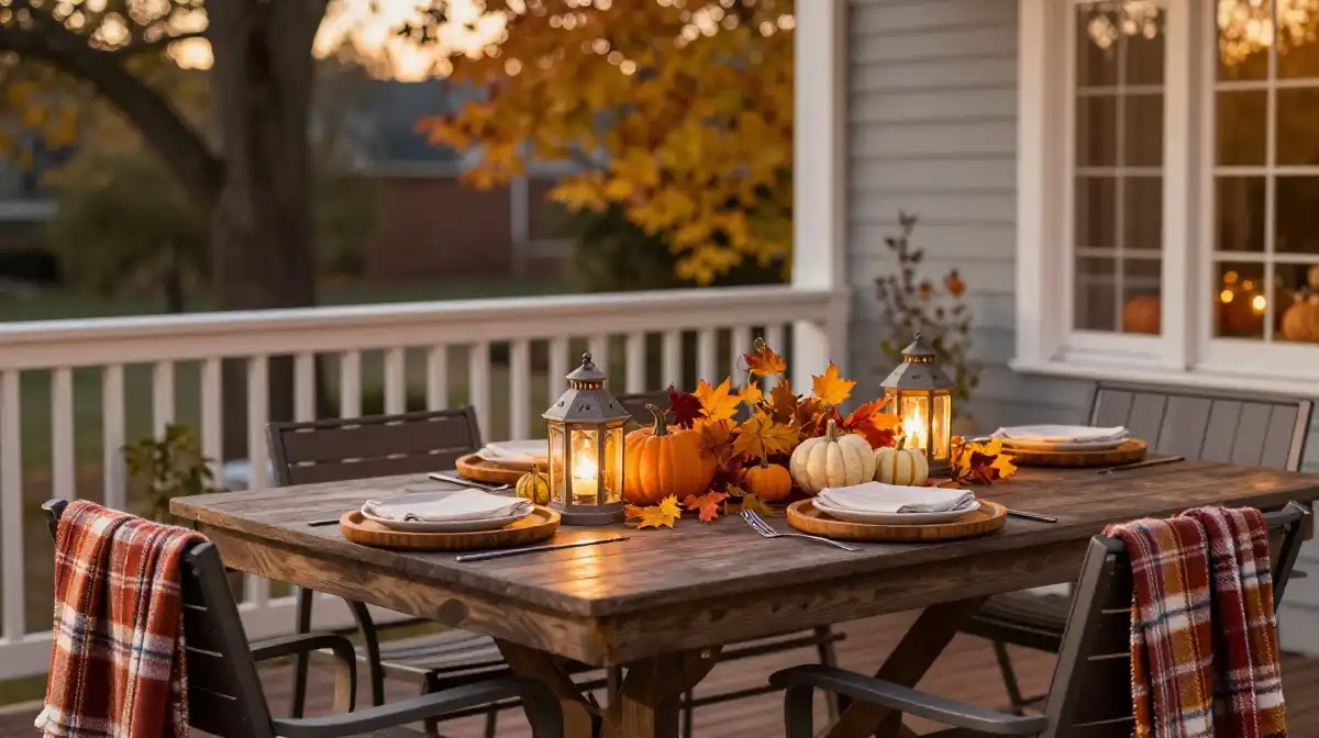  Outdoor Fall Table Decor Ideas for Patios and Porches