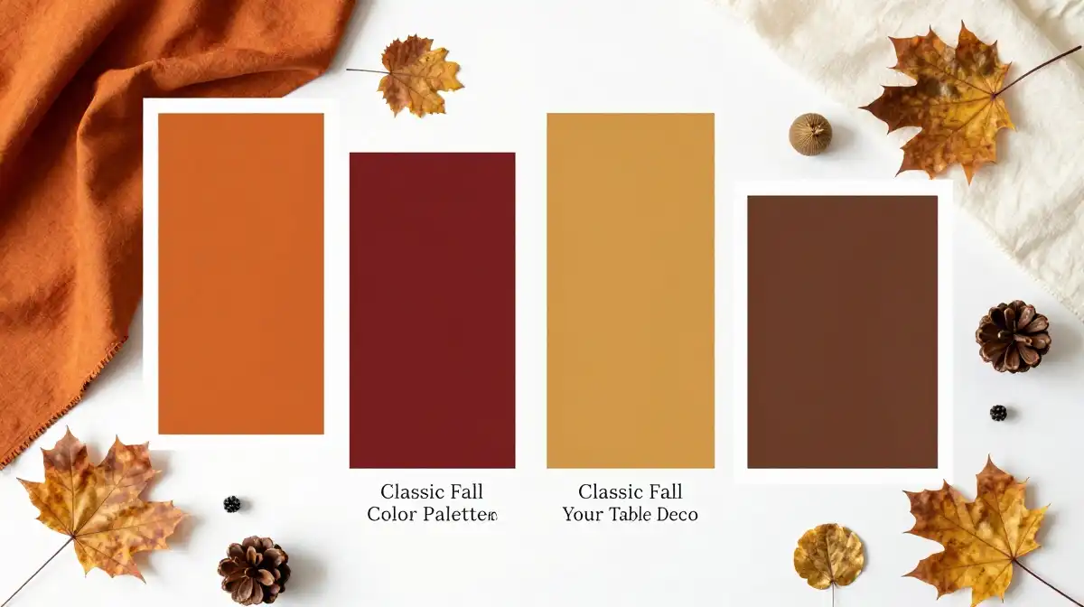  Classic Fall Color Palette for Your Table Decor