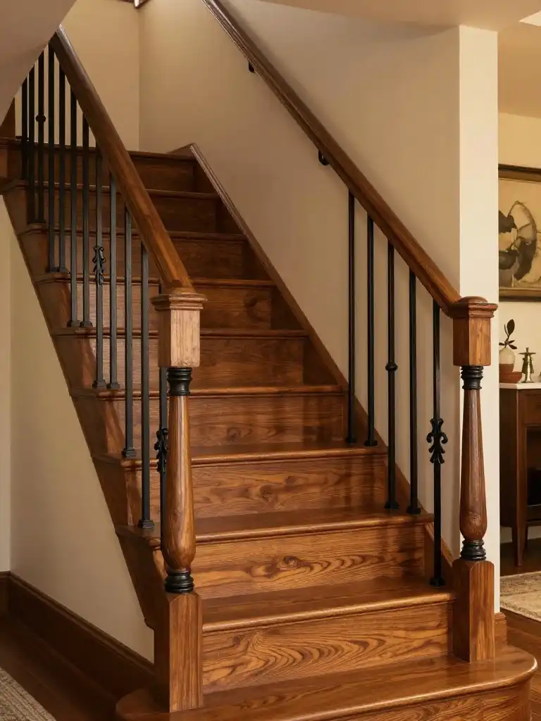  Wooden Staircase Ideas for a Warm Look