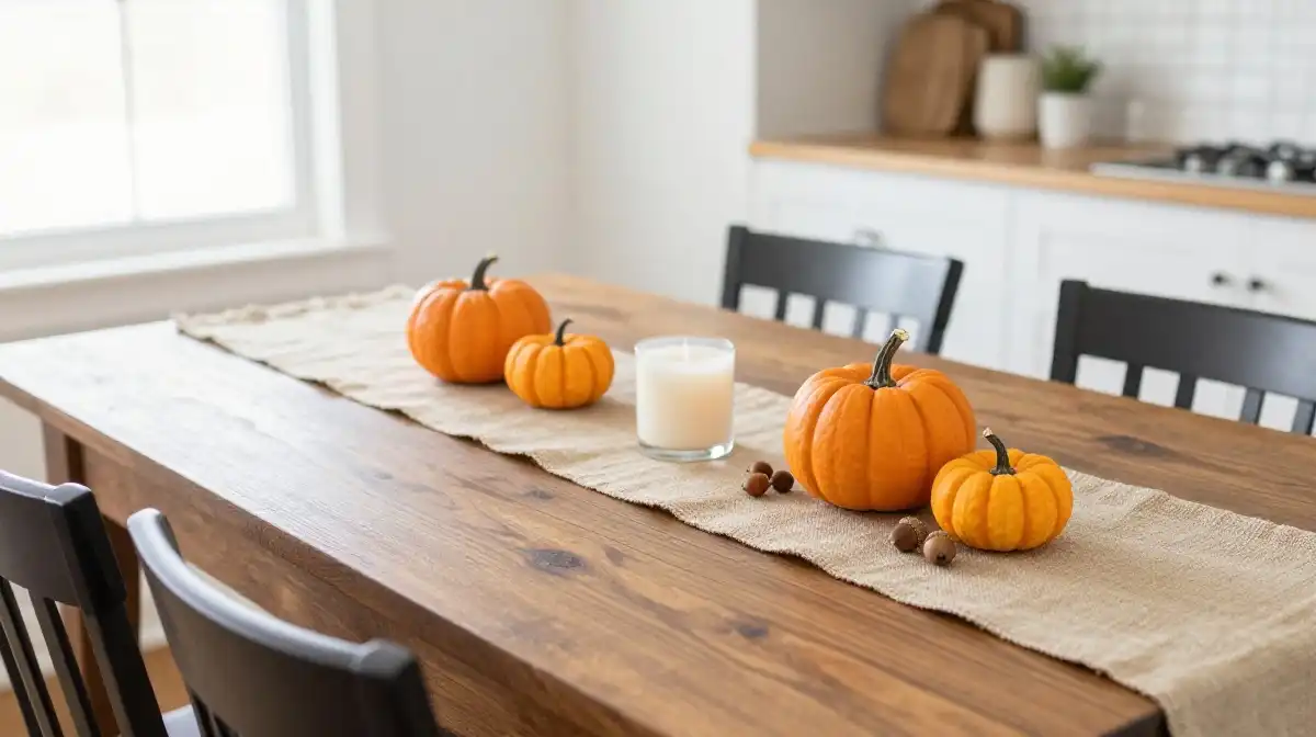 3. Simple and Affordable Fall Table Decor Ideas on a Budget
