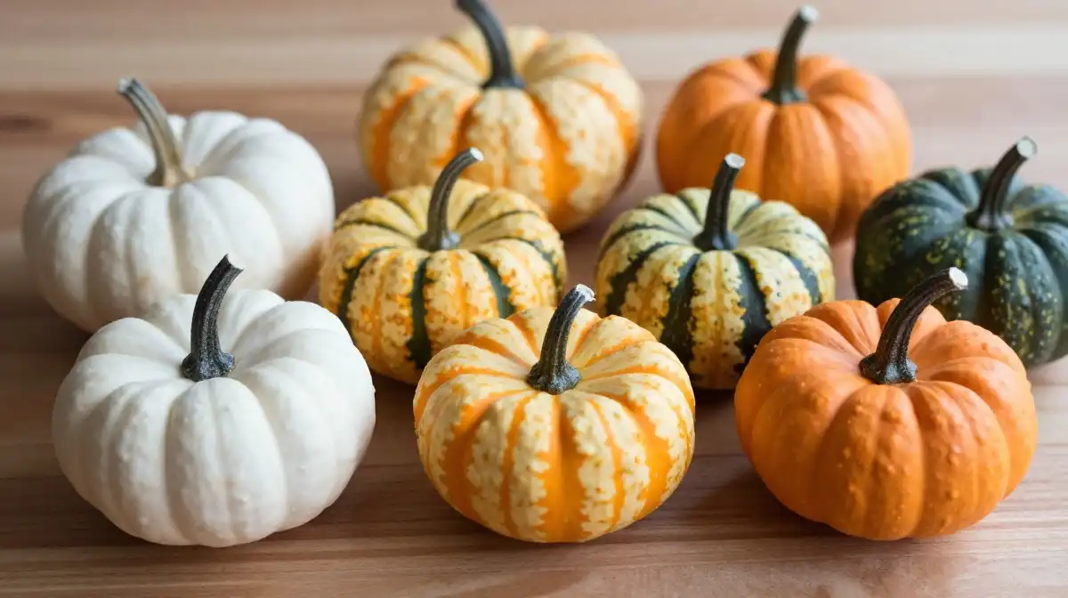 7. Mini Pumpkins and Gourds — The Ultimate Fall Table Staple