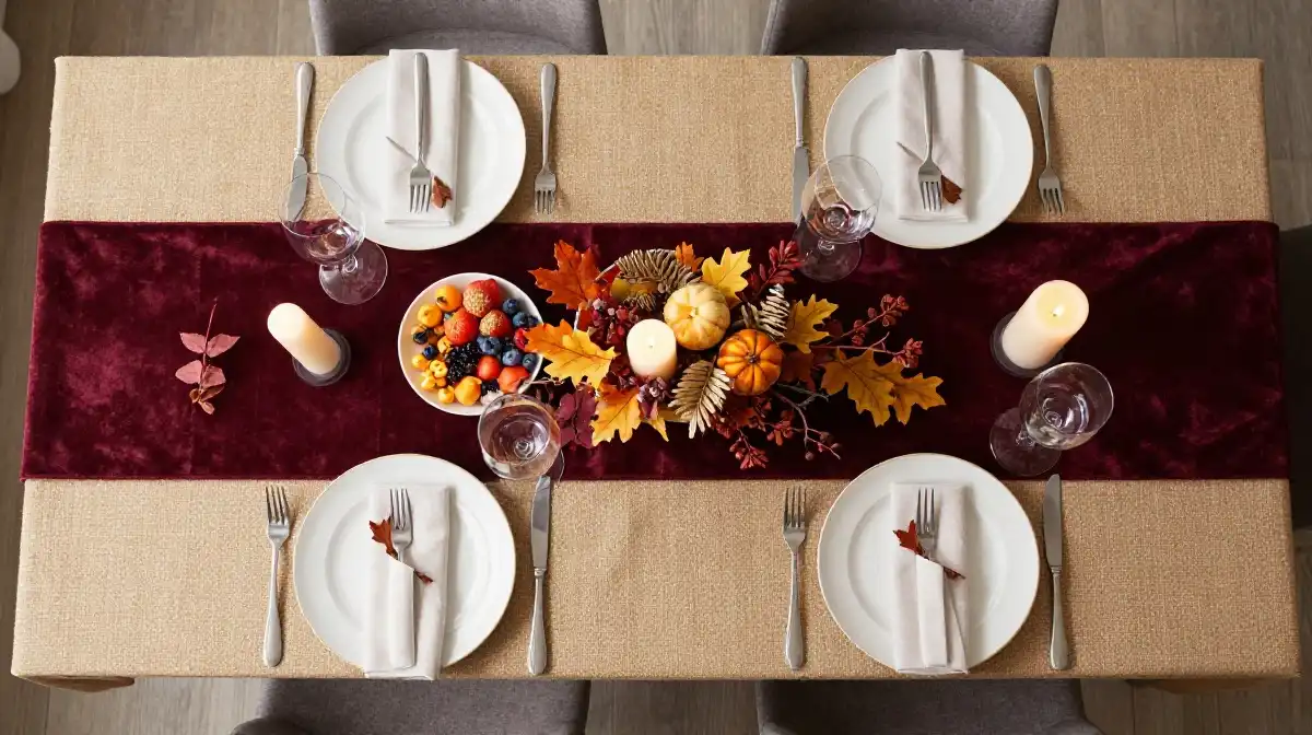 How to Style a Fall Table Runner for Maximum Impact