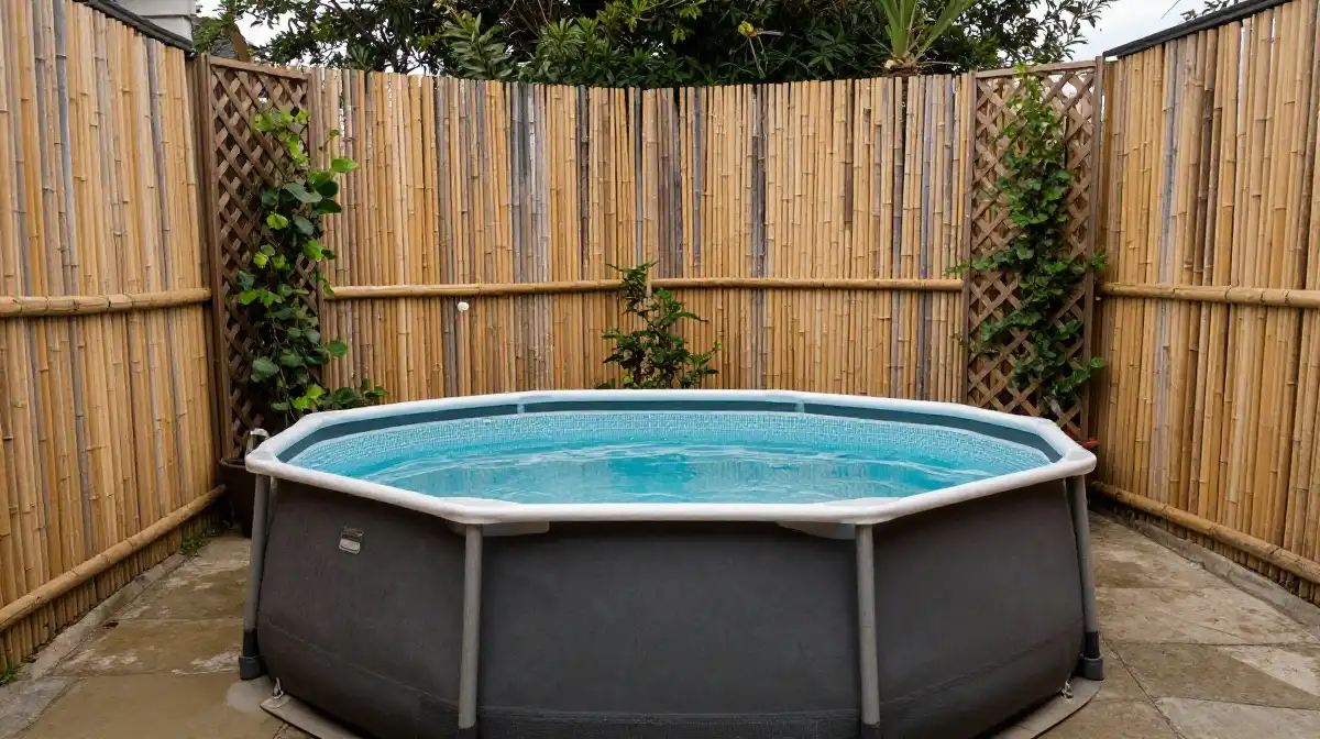 Above Ground Pool Privacy Screen and Fencing Ideas