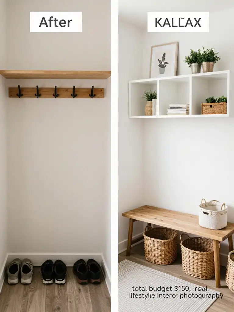 Affordable Small Mudroom Makeover Ideas Under a Tight Budget