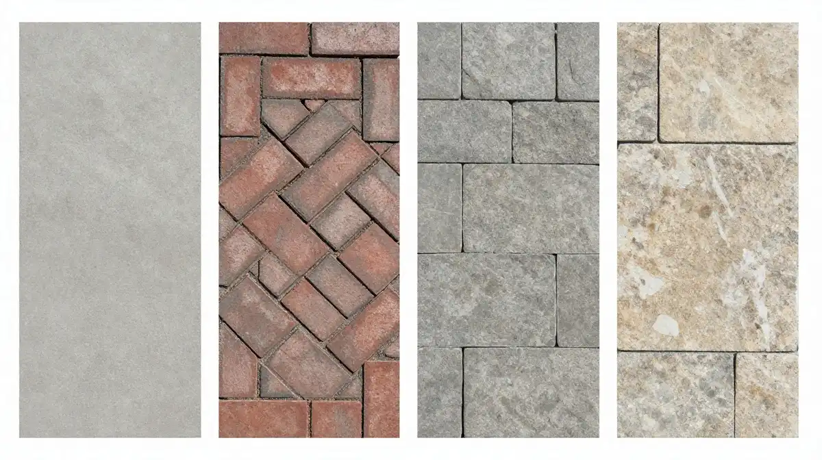 Back Patio Flooring Ideas: Concrete, Pavers, and Stone