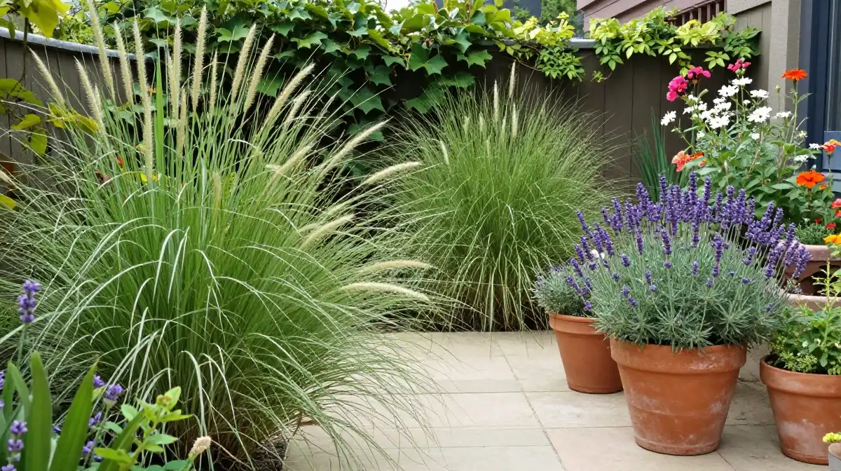 Back Patio Landscaping Ideas with Plants and Greenery