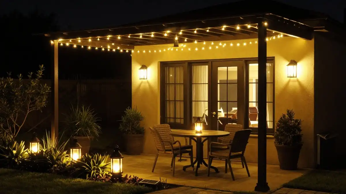 Back Patio Lighting Ideas to Set the Perfect Mood