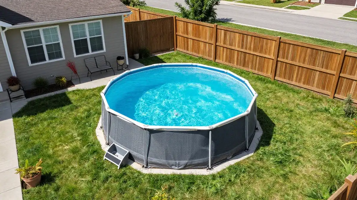 Best Above Ground Pool Designs for Small Backyards