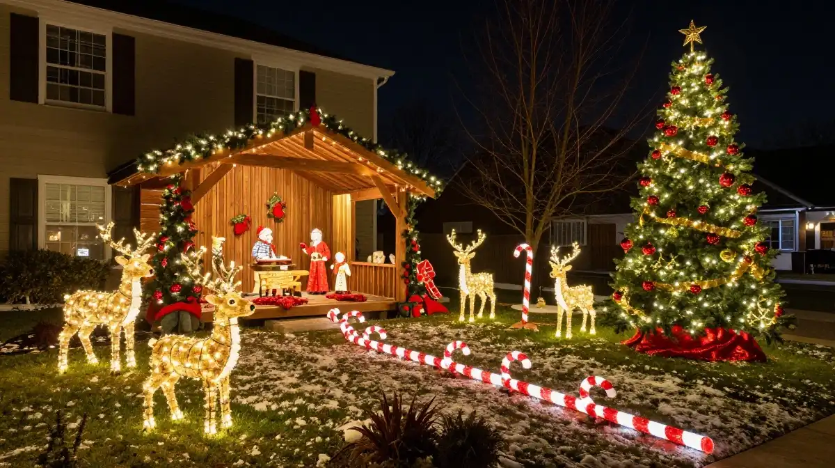  Best Outdoor Christmas Decorations for Front Yard
