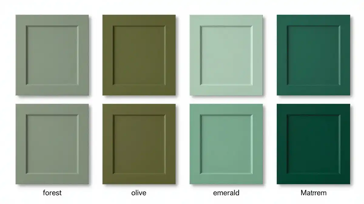 Best Shades of Green for Kitchen Cabinets