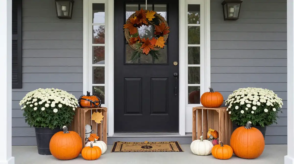 Budget-Friendly Fall Front Porch Decor Ideas