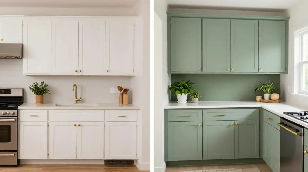 Budget-Friendly Ways to Achieve a Green Kitchen Look